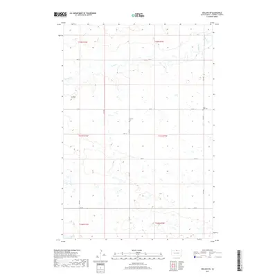 2017 Map of Zeeland SW, 2017 Print