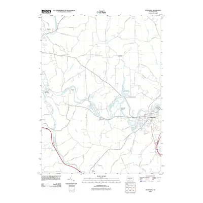 2010 Map of Zelienople, 2010 Print
