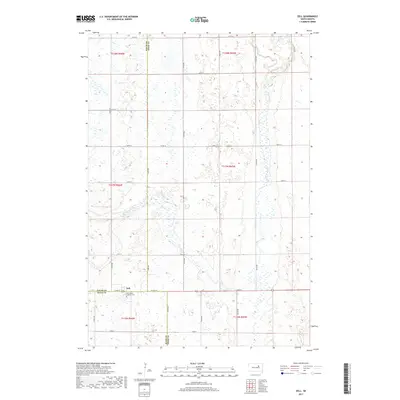 2017 Map of Zell, 2017 Print
