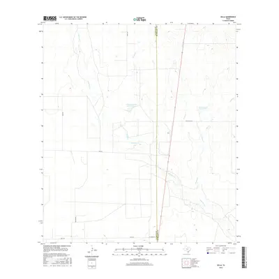 2016 Map of Zella, 2016 Print