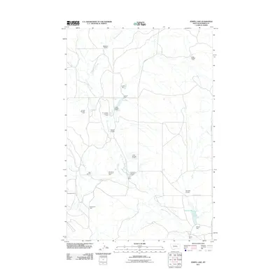 2011 Map of Zempel Lake, 2011 Print