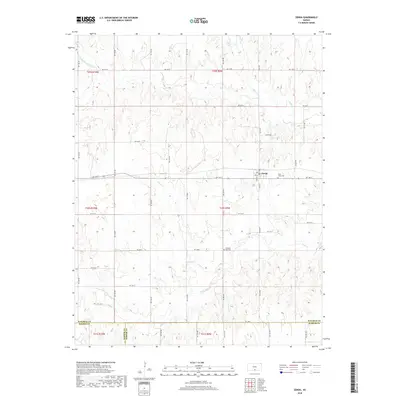 2018 Map of Zenda, 2018 Print