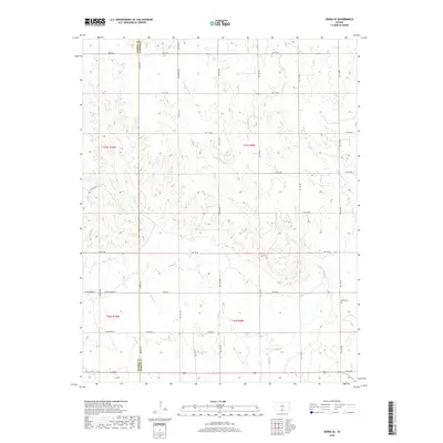 2018 Map of Zenda SE, 2018 Print