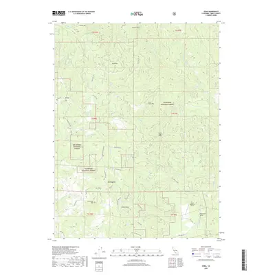 2018 Map of Zenia, 2018 Print