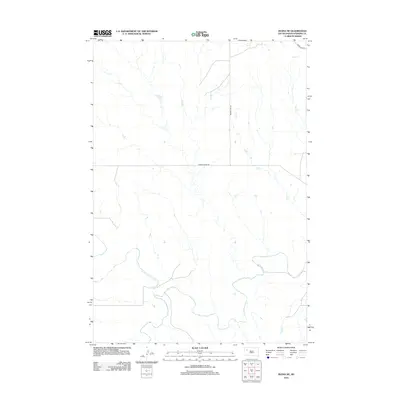 2012 Map of Zeona NE, 2012 Print