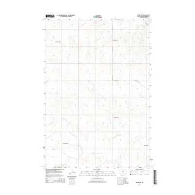 2015 Map of Zeona NE, 2015 Print