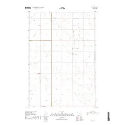 2017 Map of Zeona, 2017 Print