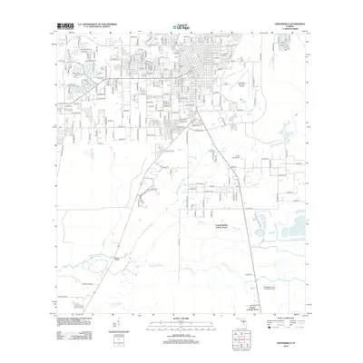 2012 Map of Zephyrhills, 2012 Print