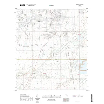2021 Map of Zephyrhills, 2021 Print