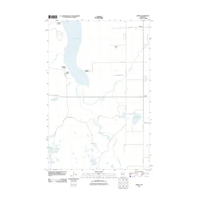 2011 Map of Zerkel, 2011 Print