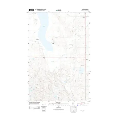 2013 Map of Zerkel, 2013 Print