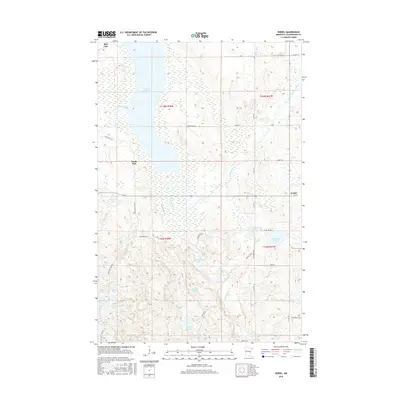 2016 Map of Zerkel, 2016 Print