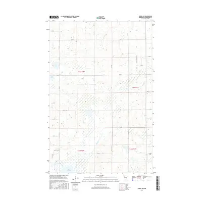 2016 Map of Zerkel NW, 2016 Print