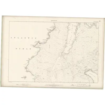 1900 Map of Zetland Sheet II, 1902 Print