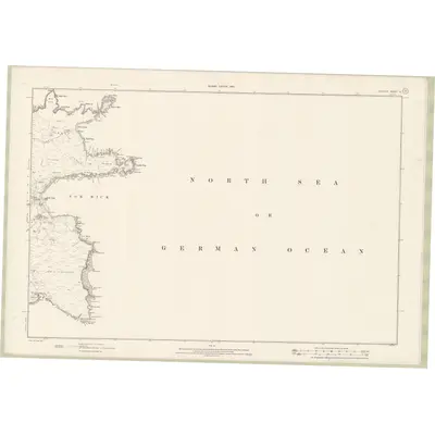1900 Map of Zetland Sheet III, 1902 Print
