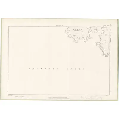 1900 Map of Zetland Sheet L, 1902 Print