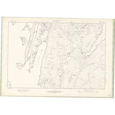 1959 Map of Zetland Sheet LII