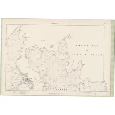 1900 Map of Zetland Sheet LIII & LIIIa, 1902 Print