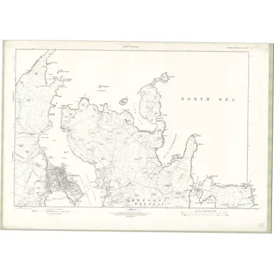 1959 Map of Zetland Sheet LIII & LIIIa
