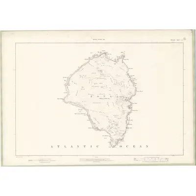 1900 Map of Zetland Sheet LIV, 1902 Print
