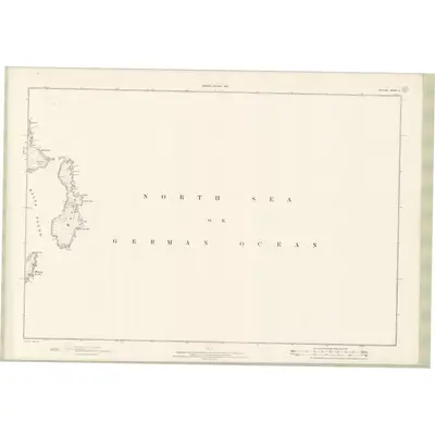 1900 Map of Zetland Sheet VI, 1902 Print