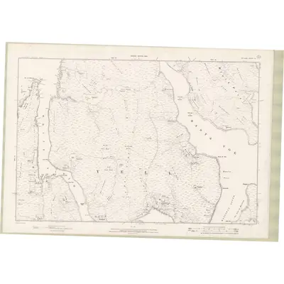 1900 Map of Zetland Sheet XI, 1902 Print