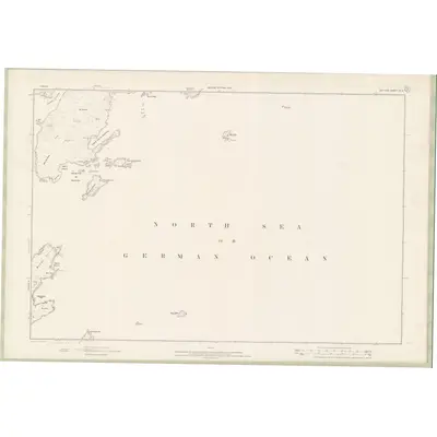 1900 Map of Zetland Sheet XLIX, 1902 Print