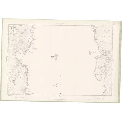 1900 Map of Zetland Sheet XV, 1902 Print