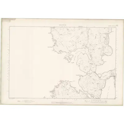 1900 Map of Zetland Sheet XXIX, 1902 Print