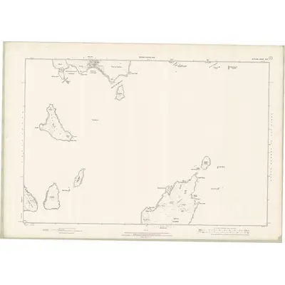 1900 Map of Zetland Sheet XXVI, 1902 Print