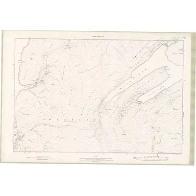 1900 Map of Zetland Sheet XXX, 1902 Print