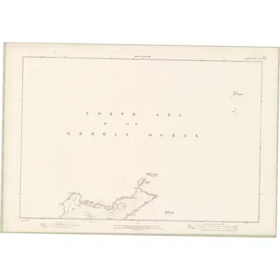 1900 Map of Zetland Sheet XXXII, 1902 Print