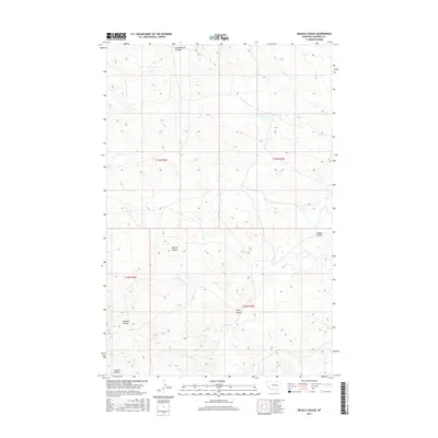 2017 Map of Ziegele Coulee, 2017 Print