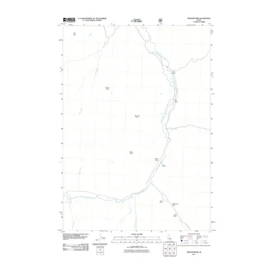 2011 Map of Ziegler Basin, 2011 Print