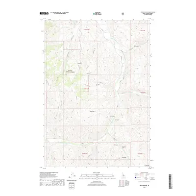2020 Map of Ziegler Basin, 2020 Print