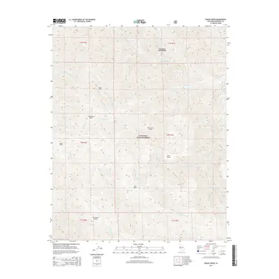 2015 Map of Zigzag Creek, 2015 Print