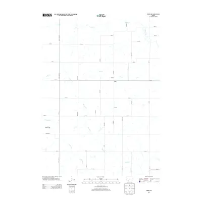 2013 Map of Zion, 2013 Print