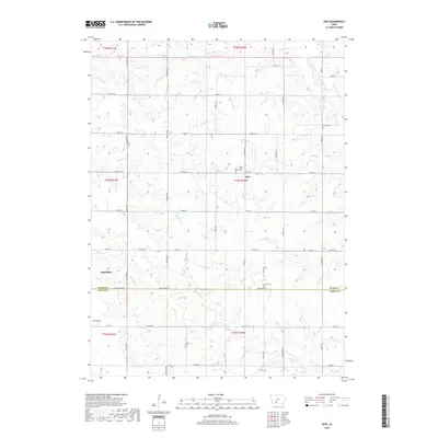 2018 Map of Zion, 2018 Print