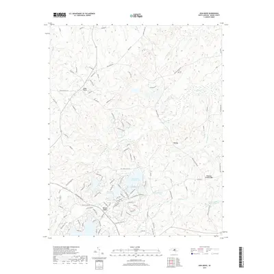 2019 Map of Zion Grove, 2019 Print