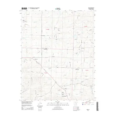 2014 Map of Zion, 2014 Print
