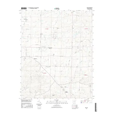 2017 Map of Zion, 2017 Print