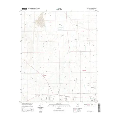 2014 Map of Zion Reservoir, 2014 Print