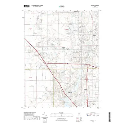 2019 Map of Zionsville, 2019 Print