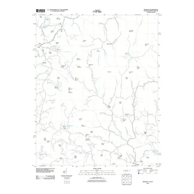 2010 Map of Zionville, 2010 Print