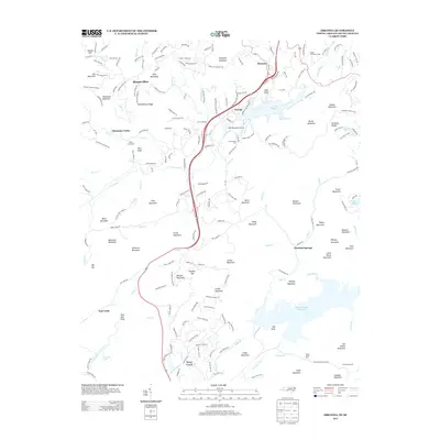 2013 Map of Zirconia, 2013 Print