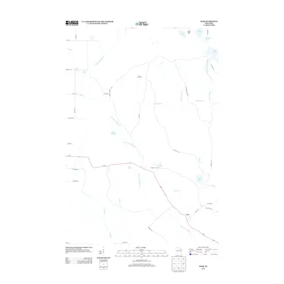 2013 Map of Zoar, 2013 Print