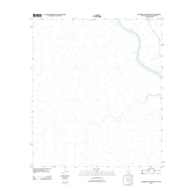 2013 Map of Zuberbueler Bend NW, 2013 Print