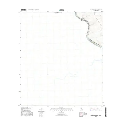 2016 Map of Zuberbueler Bend NW, 2016 Print