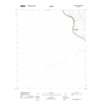 2019 Map of Zuberbueler Bend NW, 2019 Print