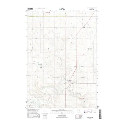 2016 Map of Zumbro Falls, 2016 Print
